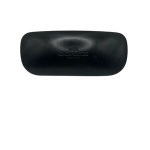 Coach Black Unisex Hard Clam Shell Eyeglass Sunglass Case